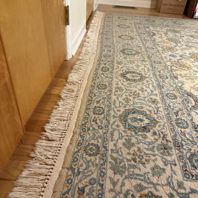 Large Keshan Persian Area Rug, 8’6” x 11’11” (GB-HS)