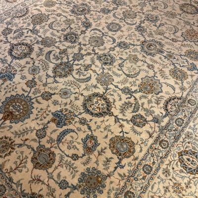 Large Keshan Persian Area Rug, 8’6” x 11’11” (GB-HS)