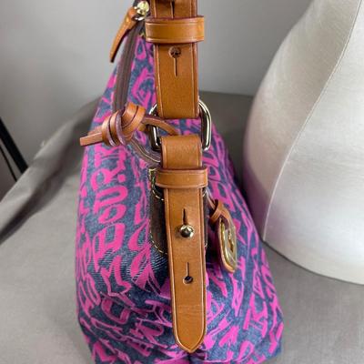 Dooney & Bourke Denim Handbag New!