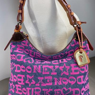 Dooney & Bourke Denim Handbag New!