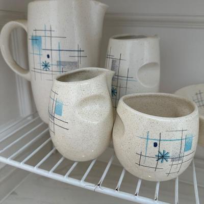 Franciscan Atomic Oasis Mid Century dishes