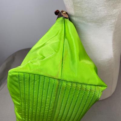 Dooney & Bourke Neon Lime Nylon Handbag