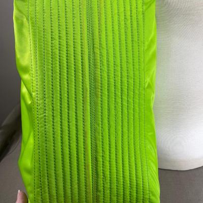 Dooney & Bourke Neon Lime Nylon Handbag