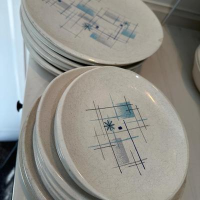 Franciscan Atomic Oasis Mid Century dishes set 2