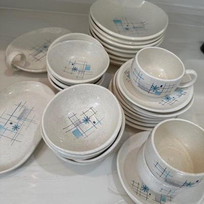 Franciscan Atomic Oasis Mid Century dishes - set 3