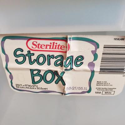 22 Plastic Storage Bins (B1-KD)