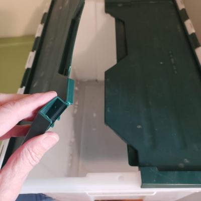 22 Plastic Storage Bins (B1-KD)