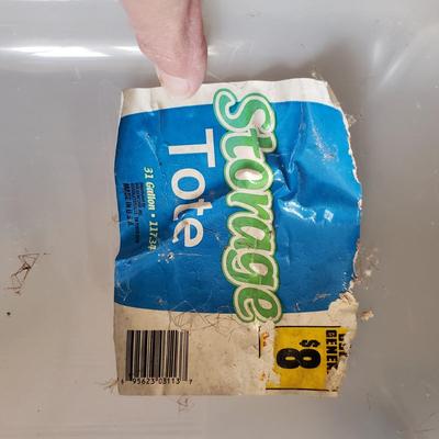 22 Plastic Storage Bins (B1-KD)