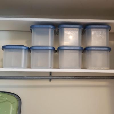 22 Plastic Storage Bins (B1-KD)