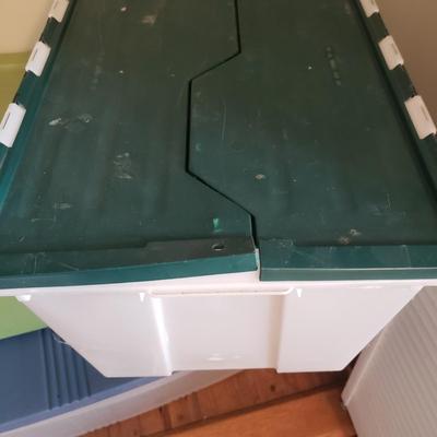 22 Plastic Storage Bins (B1-KD)