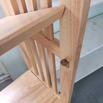 Two Collapsible Wooden Shelves (L-KD)