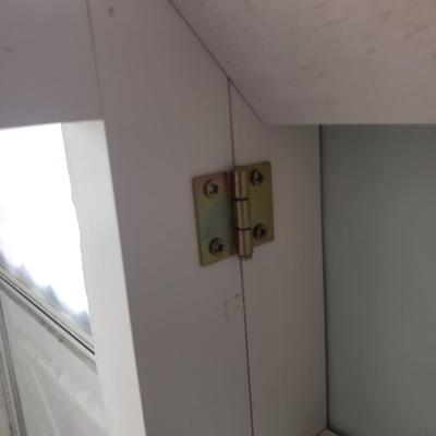 Two Collapsible Wooden Shelves (L-KD)