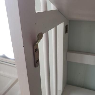 Two Collapsible Wooden Shelves (L-KD)