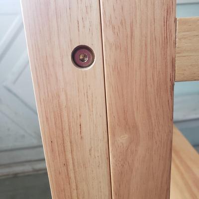 Two Collapsible Wooden Shelves (L-KD)