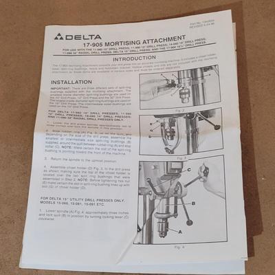 Delta Mortising Attachment (WC-EL)