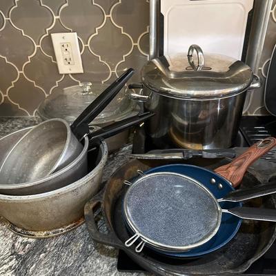 Aluminum, Steel, Cast Iron pots & pan sale