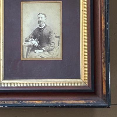 LOT 424: Antique Photos Beautifully Framed
