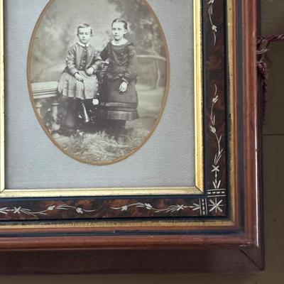LOT 424: Antique Photos Beautifully Framed