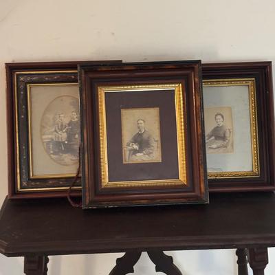 LOT 424: Antique Photos Beautifully Framed