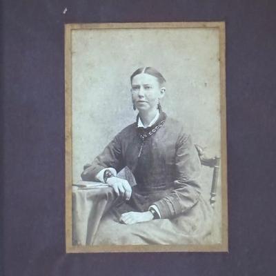 LOT 424: Antique Photos Beautifully Framed