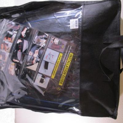 New in sealed pkg Black with blue stitching Vankerful Car seat covers