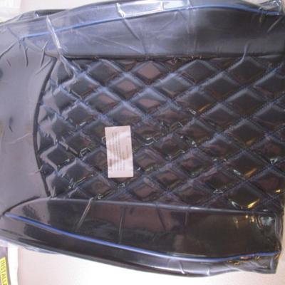 New in sealed pkg Black with blue stitching Vankerful Car seat covers