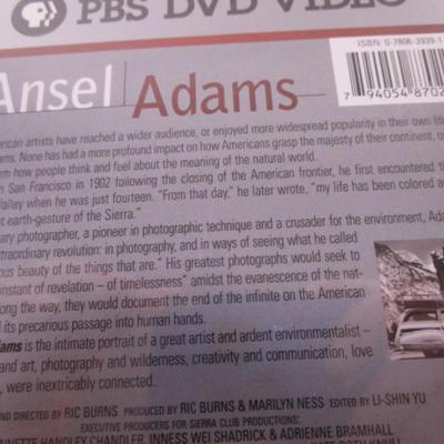 New in wrapper PBS Ansel Adams DVD