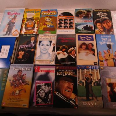 18 VHS movies
