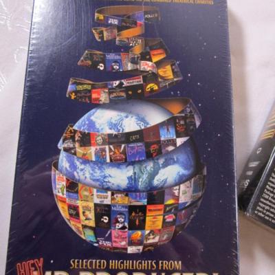 New in wrapping 4 VHS musical productions