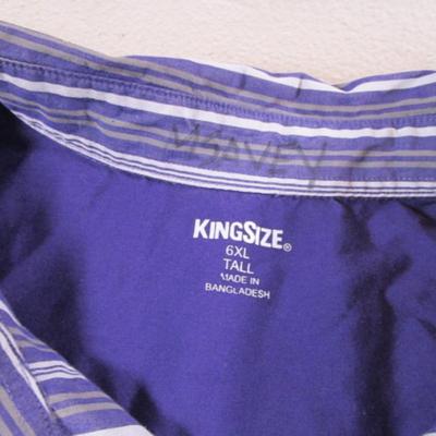 Like new, King Size sport shirt, button-up short sleeve