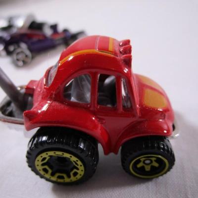 5 Hot Wheels cars