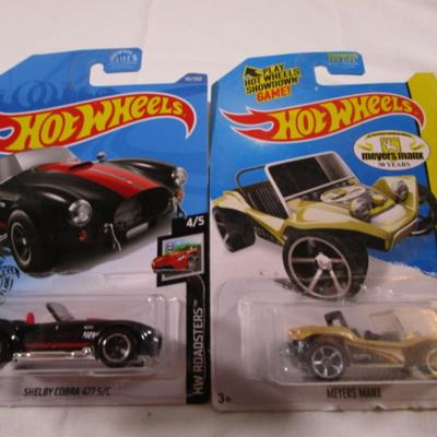 New in package, 2 Hot Wheels cars