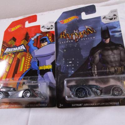 New in package, 2 Hot Wheels cars, Batman