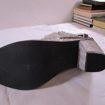Looks new, Rhinestone women's boots