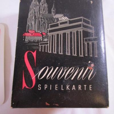 Vintage Spielkarten (playing cards) game in box