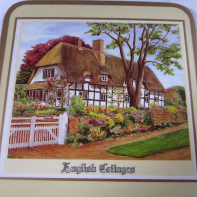 Sale Photo Thumbnail #497: English cottages, 4-1/8" x 4-1/8"