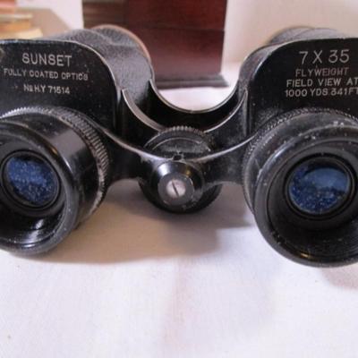 Vintage Sunset 7 x 35 binoculars