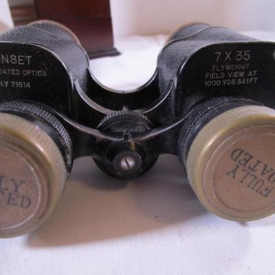 Vintage Sunset 7 x 35 binoculars
