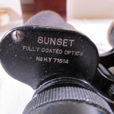 Vintage Sunset 7 x 35 binoculars