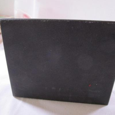Slate letter holder with etched Welsh Dragon