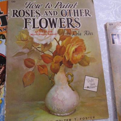 How-to draw books, painting books
