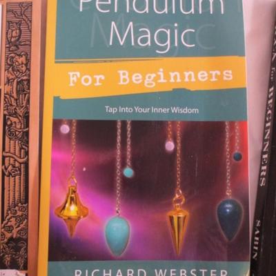 5 mystic books, 1 VHS