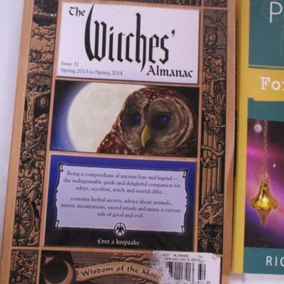 5 mystic books, 1 VHS
