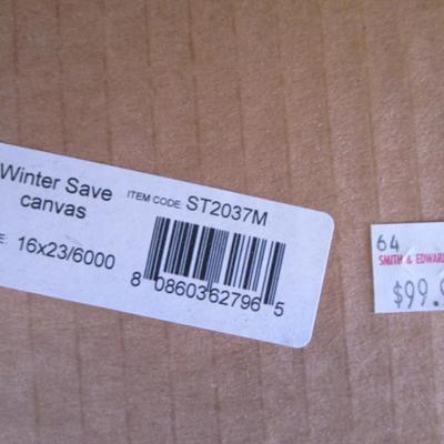 New "Winter Save" textured picture