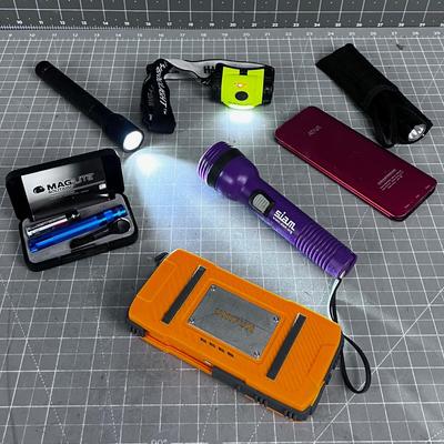 Flashlights and Portable Power Units 