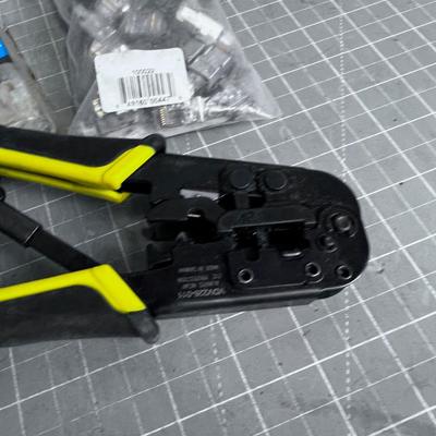 KLIEN Tools Communications Cable Crimper