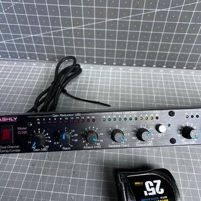 ASHLY Dual Channel Comp Limiter MODEL CL52E