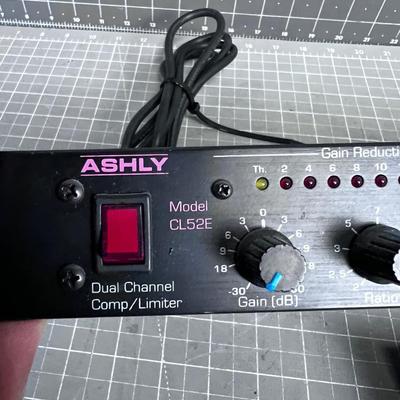 ASHLY Dual Channel Comp Limiter MODEL CL52E