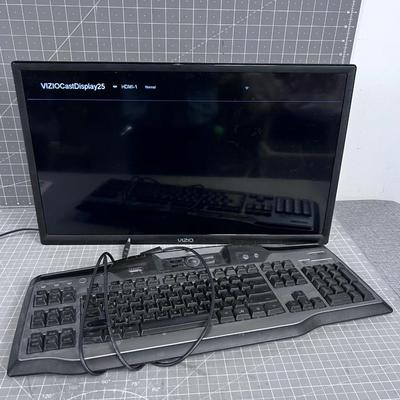 VISIO HDMI Monitor and Key Board