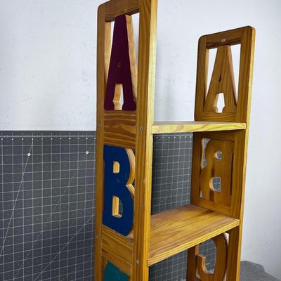 ABC Wood Shelf 